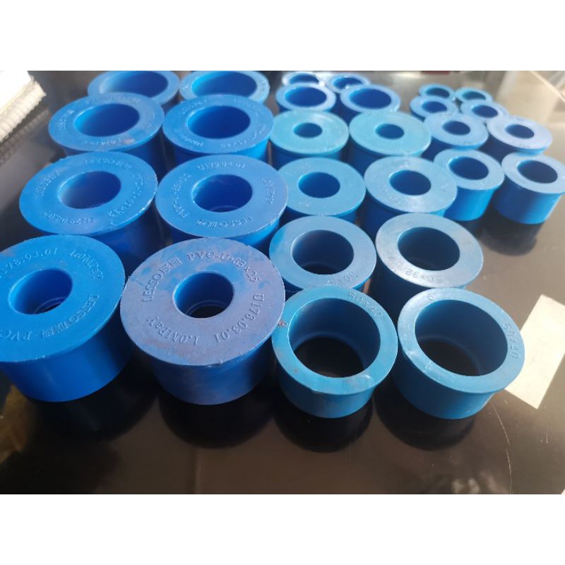 PVC Blue coupling reducer and Bushing reducer. 1/2,3/4,1,1,11/4,11/2