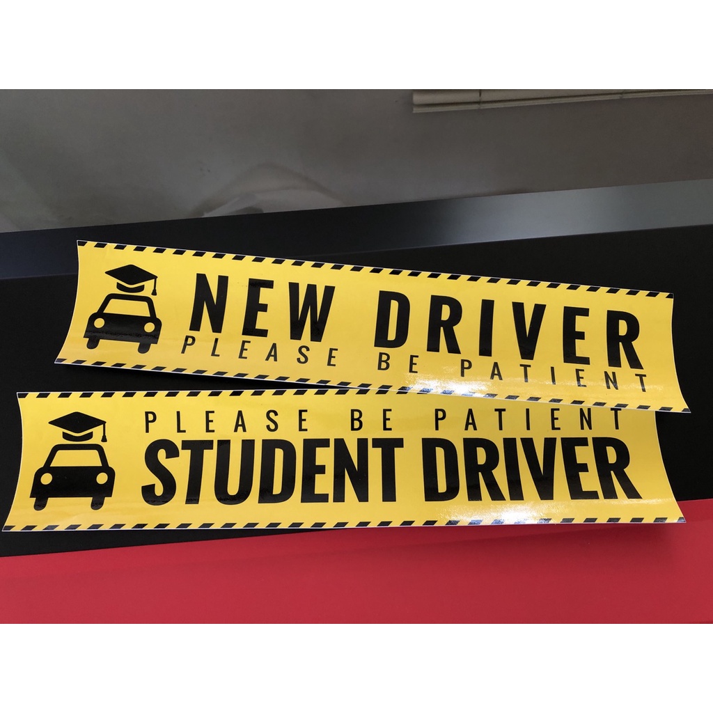 STUDENT DRIVER DECAL LARGE Shopee Philippines