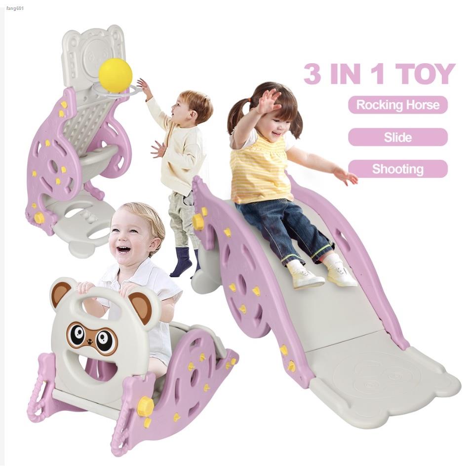Rocking Horse Kids Multifunctional Slide Indoor/OutdoorToy Slides(3