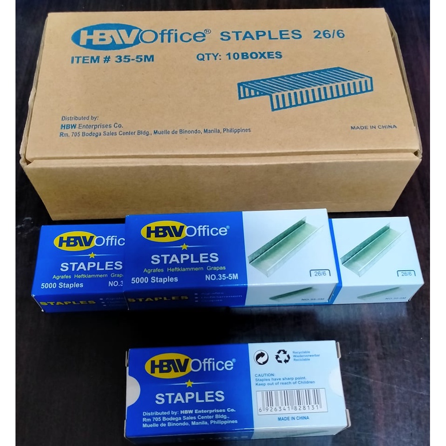 3 packs Staple Wires Bala ng Stapler Shopee Philippines