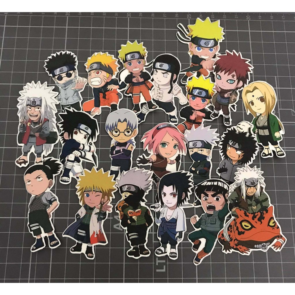 NARUTO Anime Sticker Pack Shopee Philippines