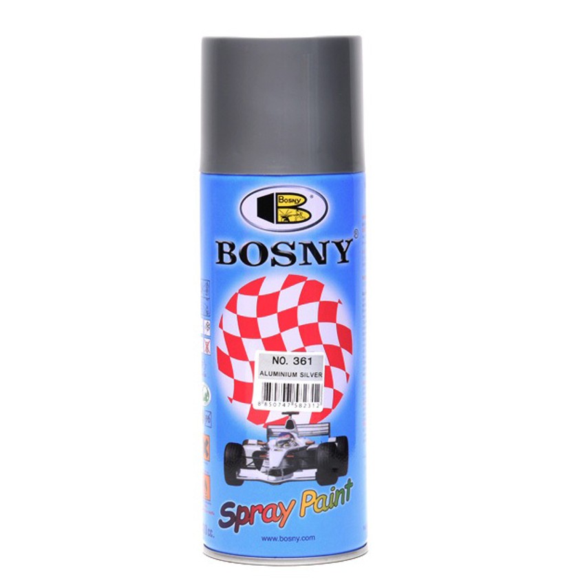 Bosny 361 Aluminum Silver Spray Paint Shopee Philippines
