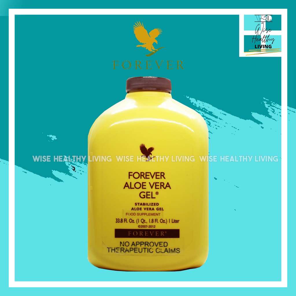 Forever Aloe Vera Gel (1Liter) (1Pc) Stabilized Aloe Vera Gel FOOD