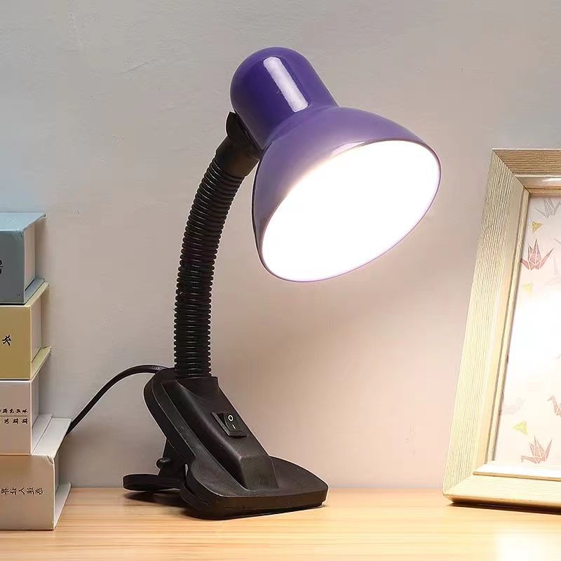Portable Clip Desk Lamp Shade / Table Lamp / Clip Lamp Bedroom Reading