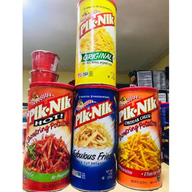 BIG Piknik® Shoestring Gluten free Snack French Fries Shopee Philippines