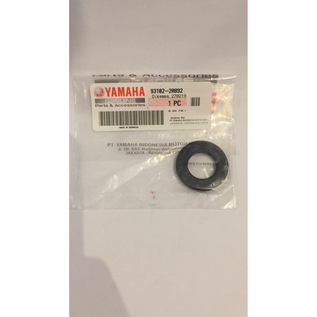 RIDER LOUNGE GENUINE YAMAHA YTX OIL SEAL 9310220892 Shopee Philippines
