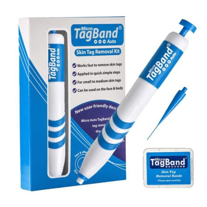 Micro TagBand Auto Skin Tag Removal Remover Kit for Small to Medium Skin Tags Shopee Philippines