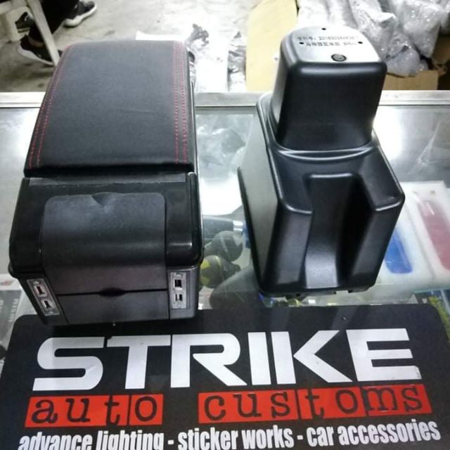 Honda Brio Armrest with USB Port and Console Box Shopee Philippines