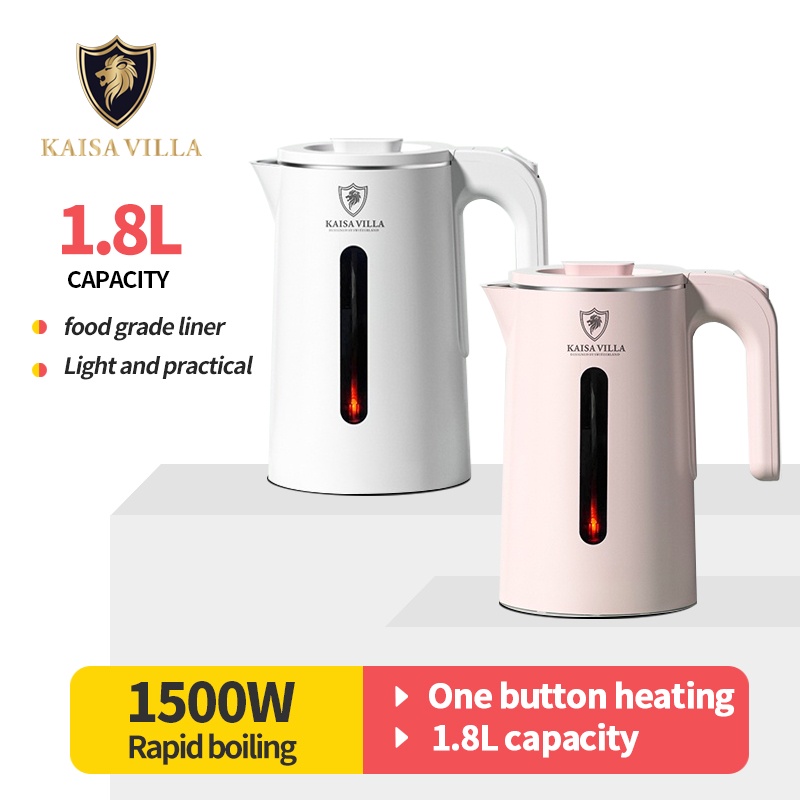 Kaisa Villa electric kettle water heater kettle electric kettle white