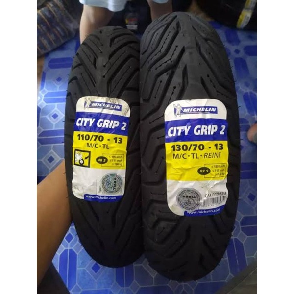 MICHELIN CITY GRIP 2 TIRE SET FOR NMAX v1 v2 (MANUFACTURED 20212022