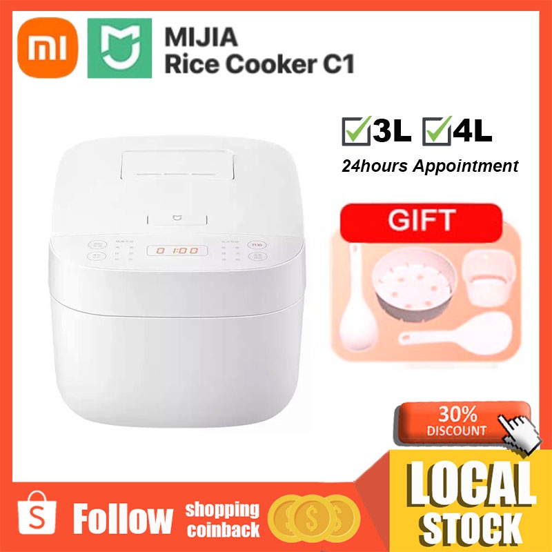 Xiaomi Mijia C1 3L/4L Electric Rice Cooker 650W Multifunctional Intelligent 24 hours Appointment
