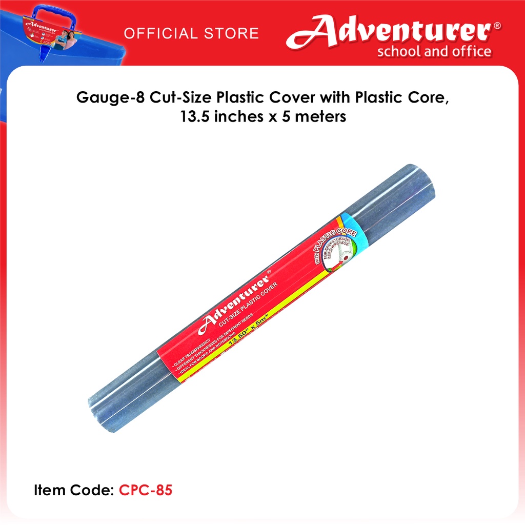 Adventurer Gauge8 CutSize Plastic Cover with Core, 13.5 inches x 5