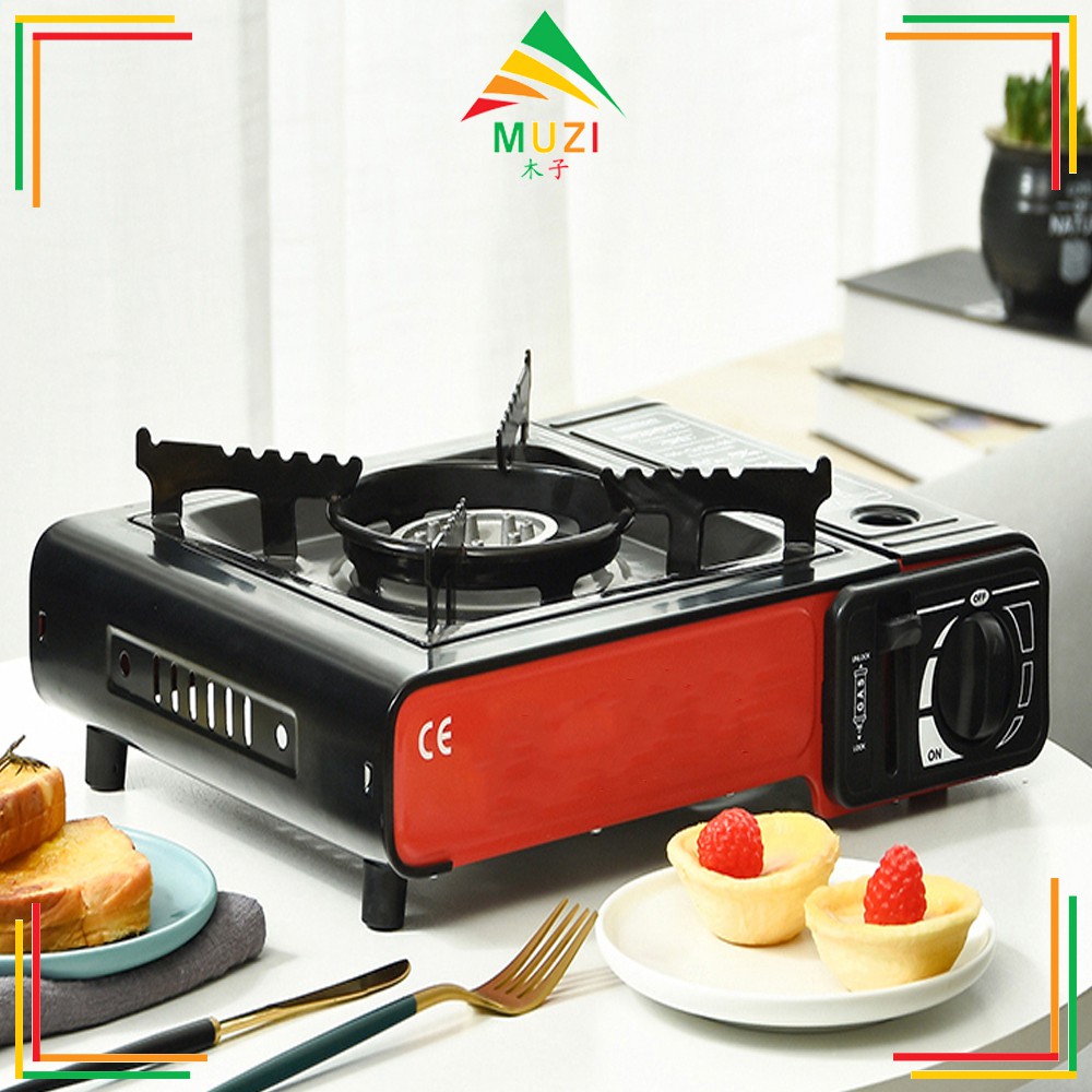 Portable Butane Gas Stove Single Burner (Black) AS470 Durable Shopee