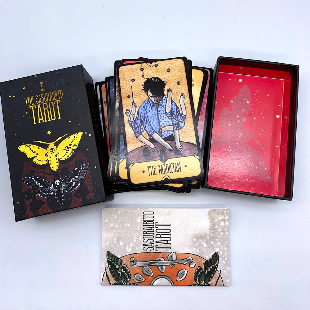 The Sasuraibito Tarot Cards Top Ten Tarot Decks Card and PDF Guidebook Divination Fate For