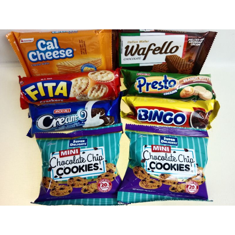 Grocery Package ( Assorted Cookies/Crackers/Wafer Set ) Shopee