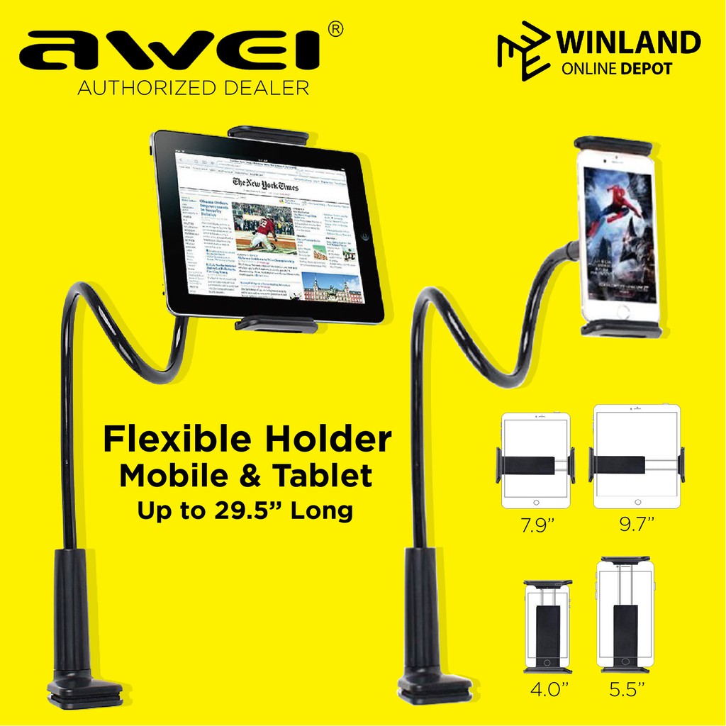 Awei Original Flexible Holder Lazy Pod Stand Mount for