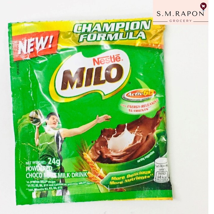 Nestle Milo Choco Malt Powdered Milk Drink 22g Sachet Sold per Piece