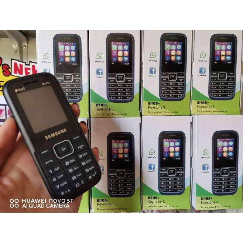 Samsung B105+ Keystone 3 Classic Keypad Mobile phone Dual Sim Shopee Philippines