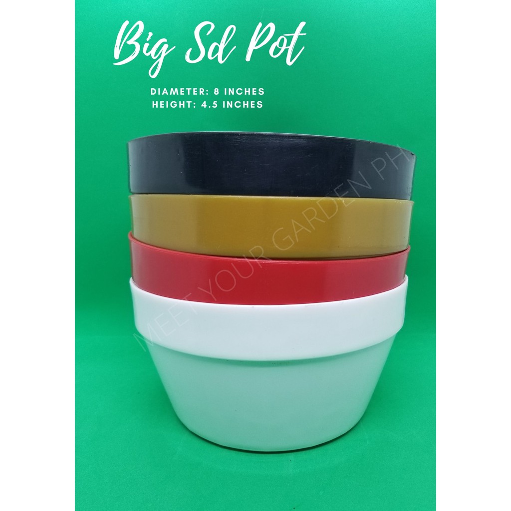 Plastic Dish Pot ( 100 Virgin Plastic Materials ) Shopee Philippines