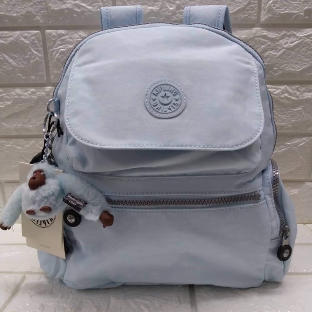 ORIGINAL KIPLING MATTA BACKPACK IN FAINTED BLUE Shopee Philippines