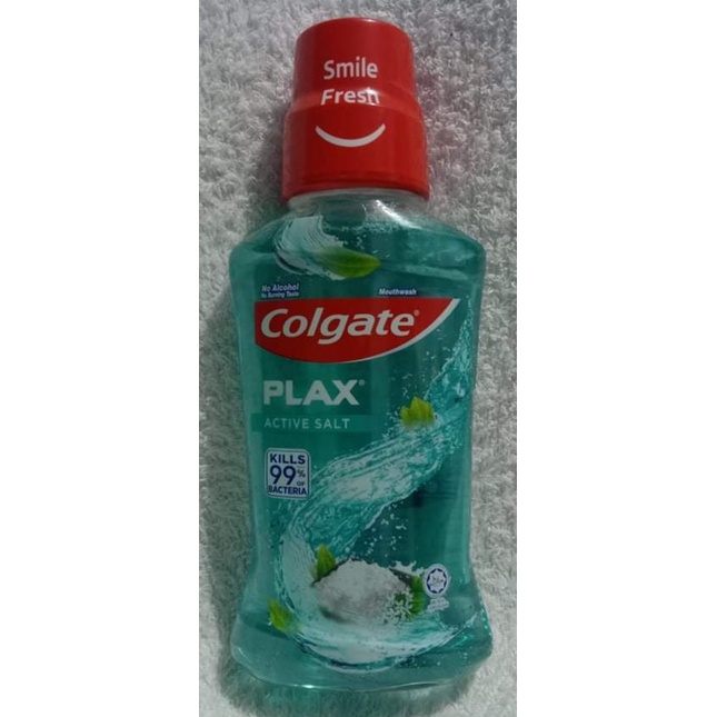 Colgate Plax Active Salt Mouthwash (250ml) Shopee Philippines