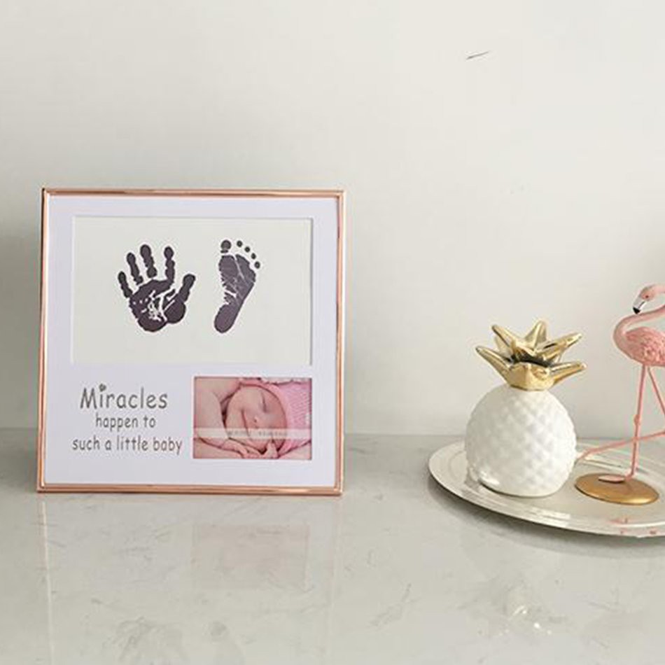 Newborn Baby Handprint Footprint Pad Ink Pad Hand Foot Print Pad Easy