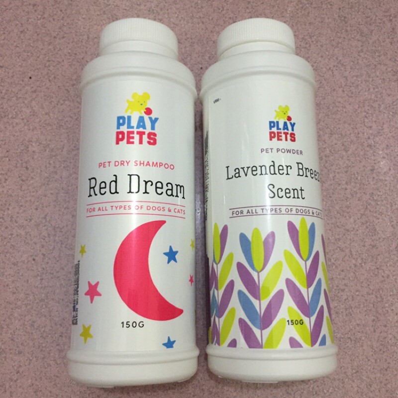 Play Pets Pet Powder 150g Dry Shampoo Shopee Philippines