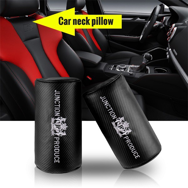 2PCS Breathe Memory Foam Carbon Fiber JP Logo Junction Produce Seat