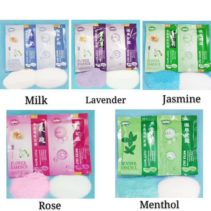 1PCS Foot Spa Foot Jelly Foot Spa Gel Foot Bath (RANDOM) Shopee