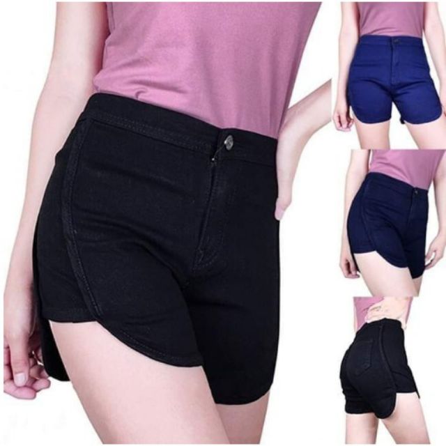 Dolphin shorts Hight Waist denim shorts Shopee Philippines