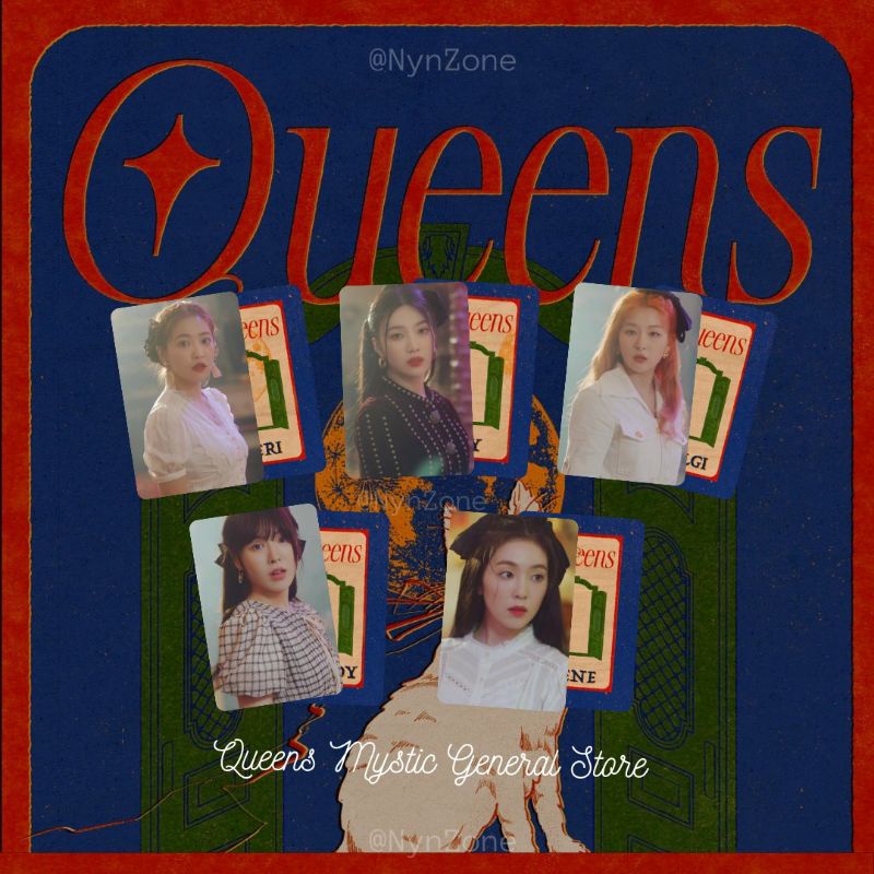 RED VELVET [FANMADE] QUEENDOM PHOTOCARD Shopee Philippines