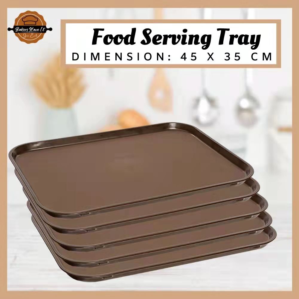 FOOD SERVING PLASTIC RESTAURANT SERVING TRAY Shopee Philippines