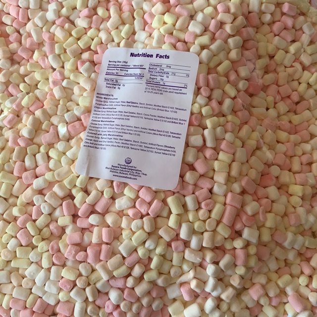 Small Colored Marshmallow 730grams Shopee Philippines