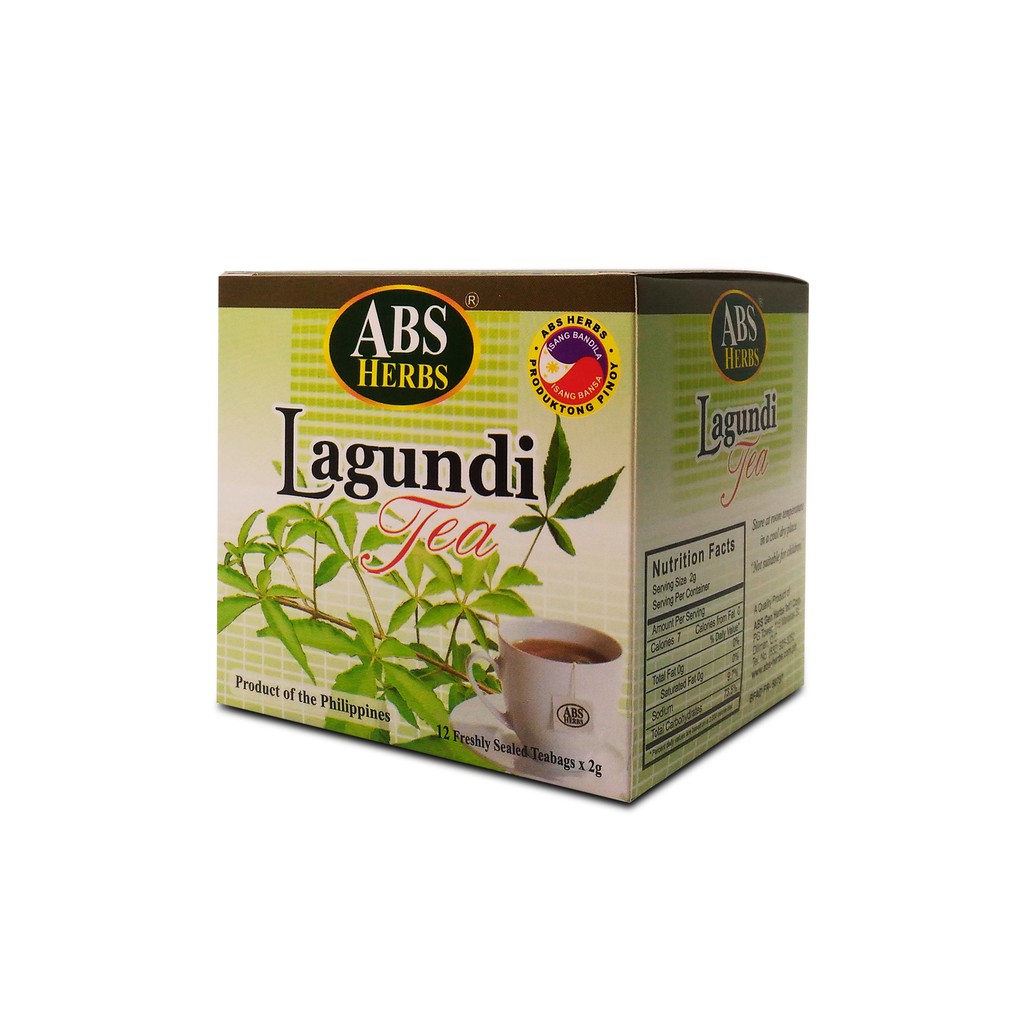 ABS Lagundi Tea Herbal Dietary Supplement Shopee Philippines