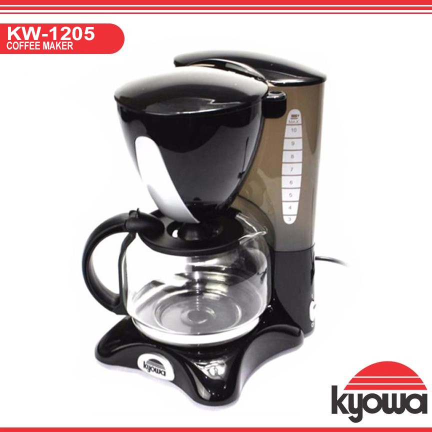 Kyowa KW1205 Coffee Maker (Black) Shopee Philippines