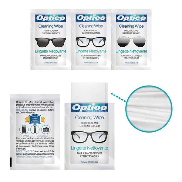 Optico Professional Lens Cleaning Wipes Box of 60 Shopee Philippines
