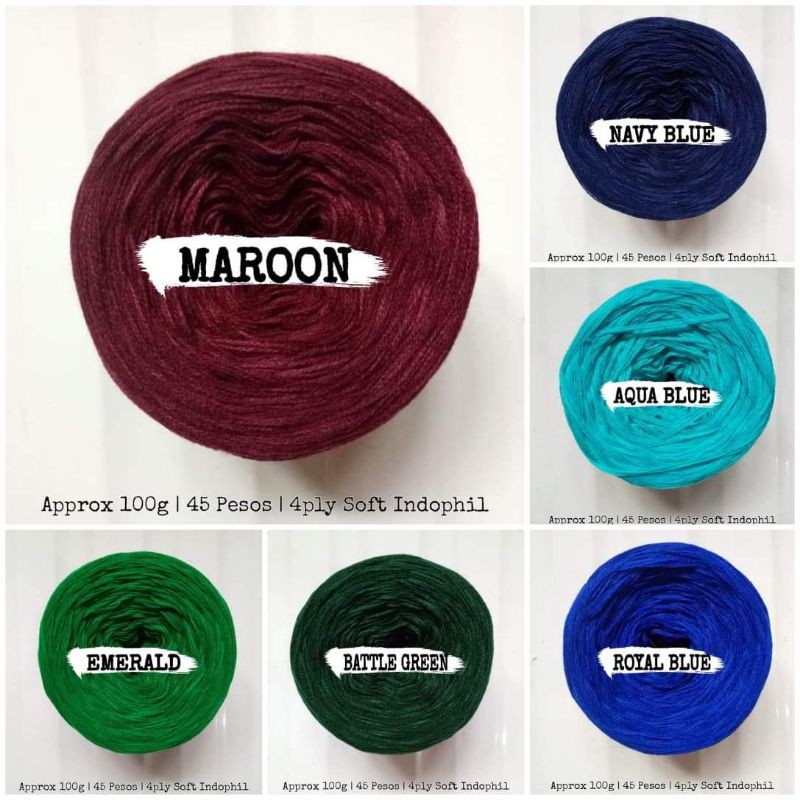 Indophil Yarn 100g Batch 1 Shopee Philippines