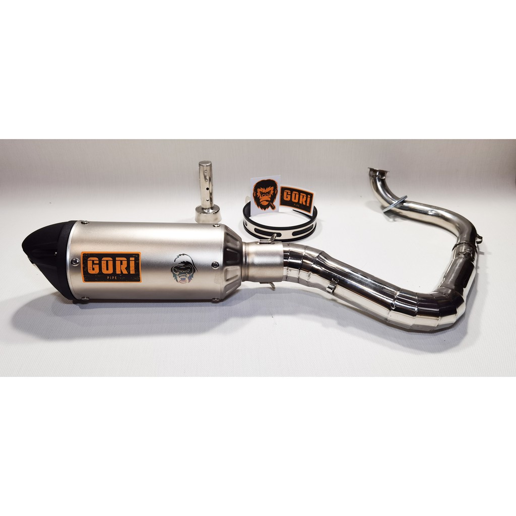 Gori Pipe (Classic) Full Exhaust System (Honda ADV 150) Shopee