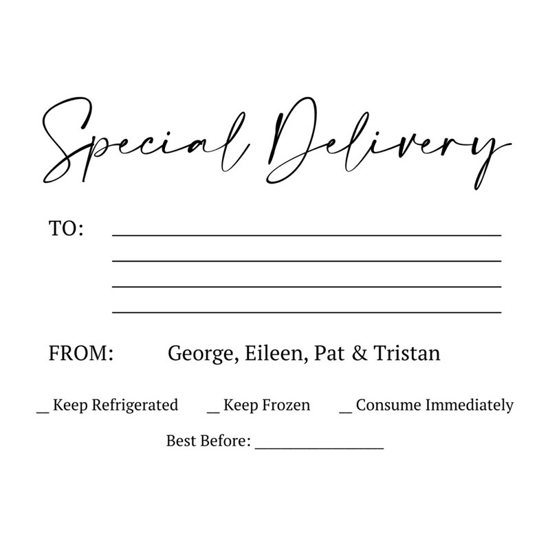 Personalized Delivery Cards Shopee Philippines