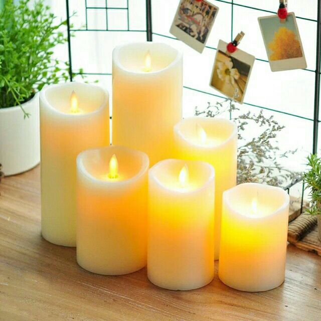LED Electronic Wax Candle Artificial Candle with Battery Shopee