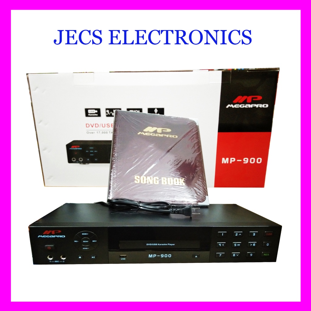 MEGAPRO MP900 DVD/USB KARAOKE PLAYER Shopee Philippines