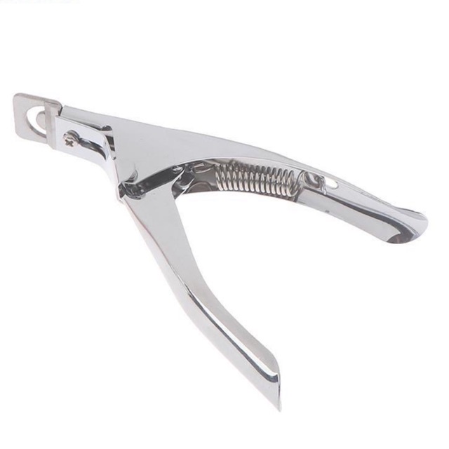Acrylic Gel Fake Nail Cutter Stainless Tip Clipper Shopee Philippines
