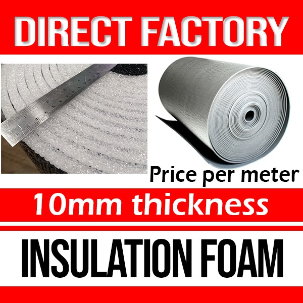 Foam Insulation, Roof Insulation (kisame sa bubong na yero) 10mm Tingi