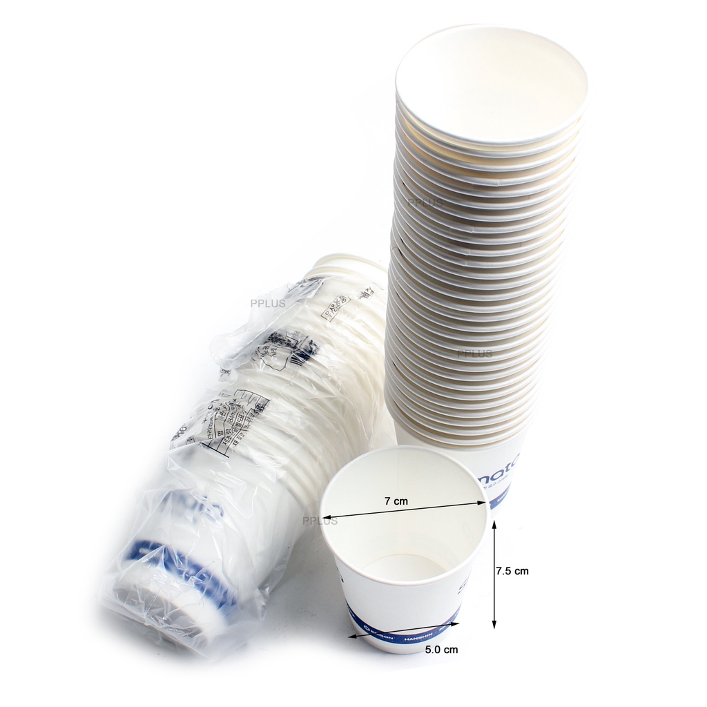 Disposable Paper Water Cup 185ml 50pcs Made in KOREA Shopee Philippines