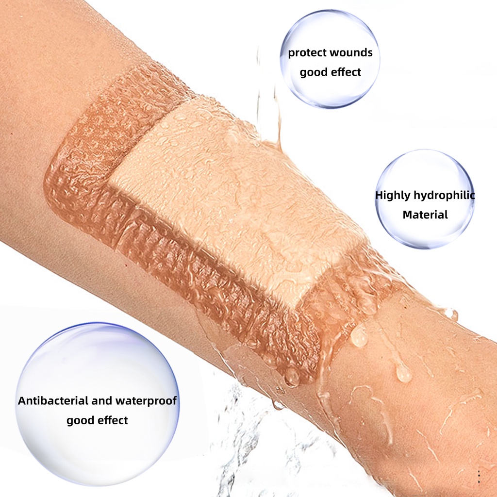 Silicone Gel Wound Dressing Adhesive Bandage For Bedsores Pressure