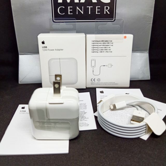 Apple set charger ORIGINAL for all Iphone ipad unit