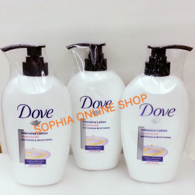 Dove Intensive Lotion 600ml Shopee Philippines