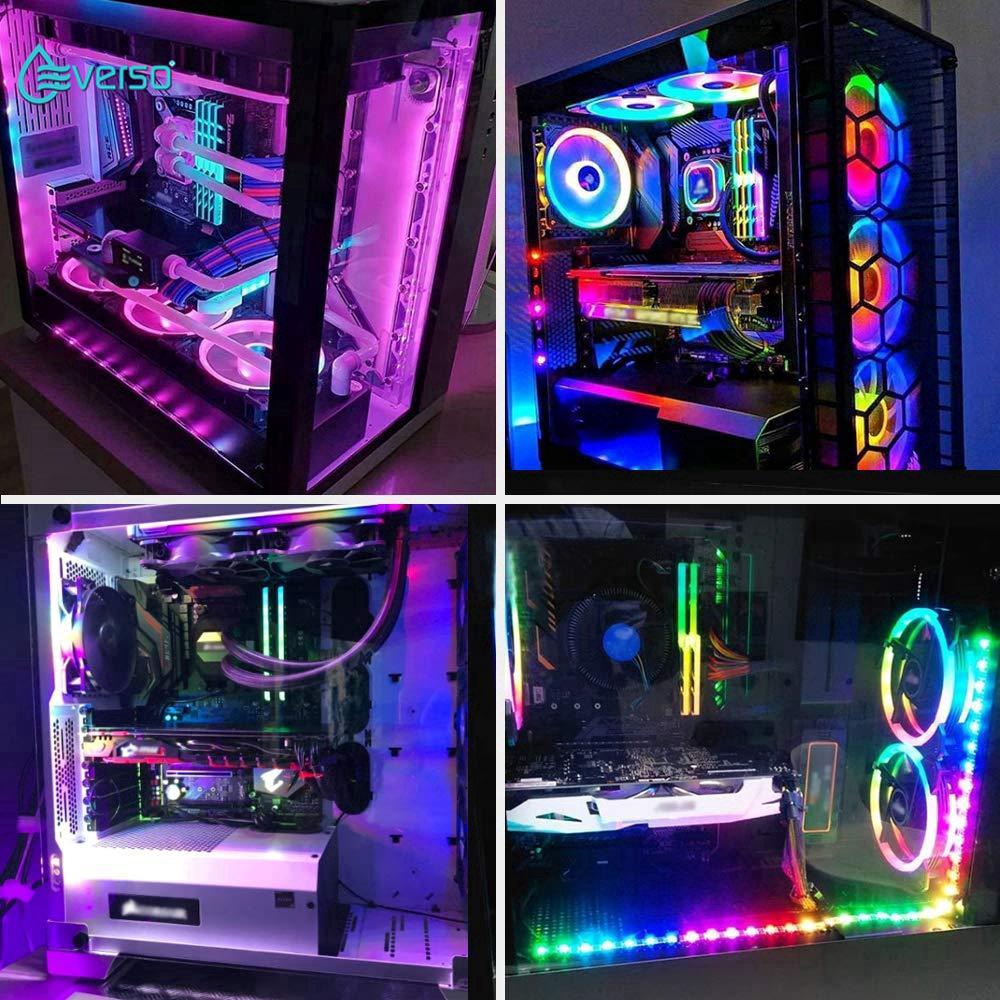 【Free Shipping 】Gaming PC Case Light Kit RGB LED Aura Mid Tower