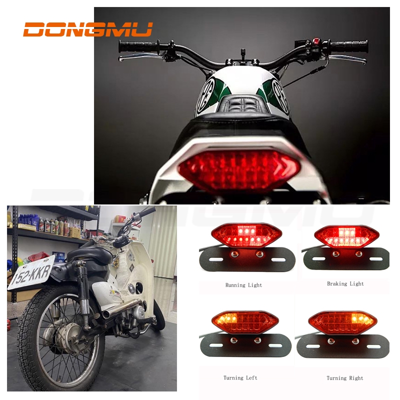 Motorcycle Taillight Universal Motorcycle Brake Tail Turn Signal