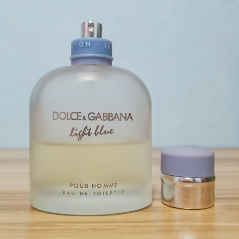 Preloved D&G Light Blue Pour Homme EDT 125ml (Partial Bottle Perfume